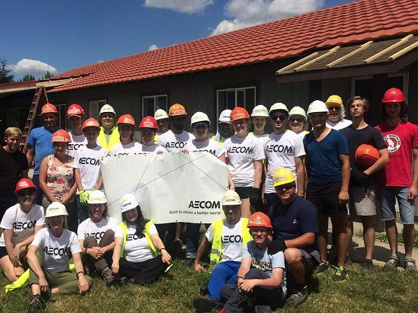The 2016 build team, Oradea, Romania