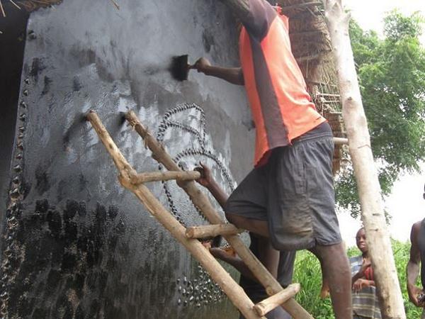 The Green Clinic Build, Ghana, photograph 14